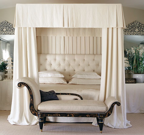 very chic canopy bed by Mary Macdonald